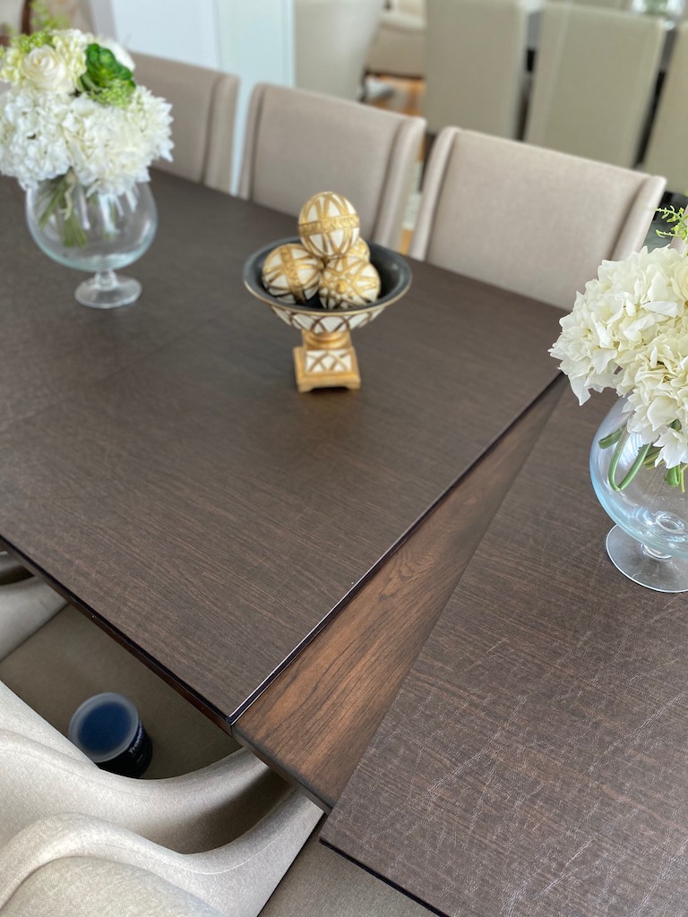 Long table protective pad