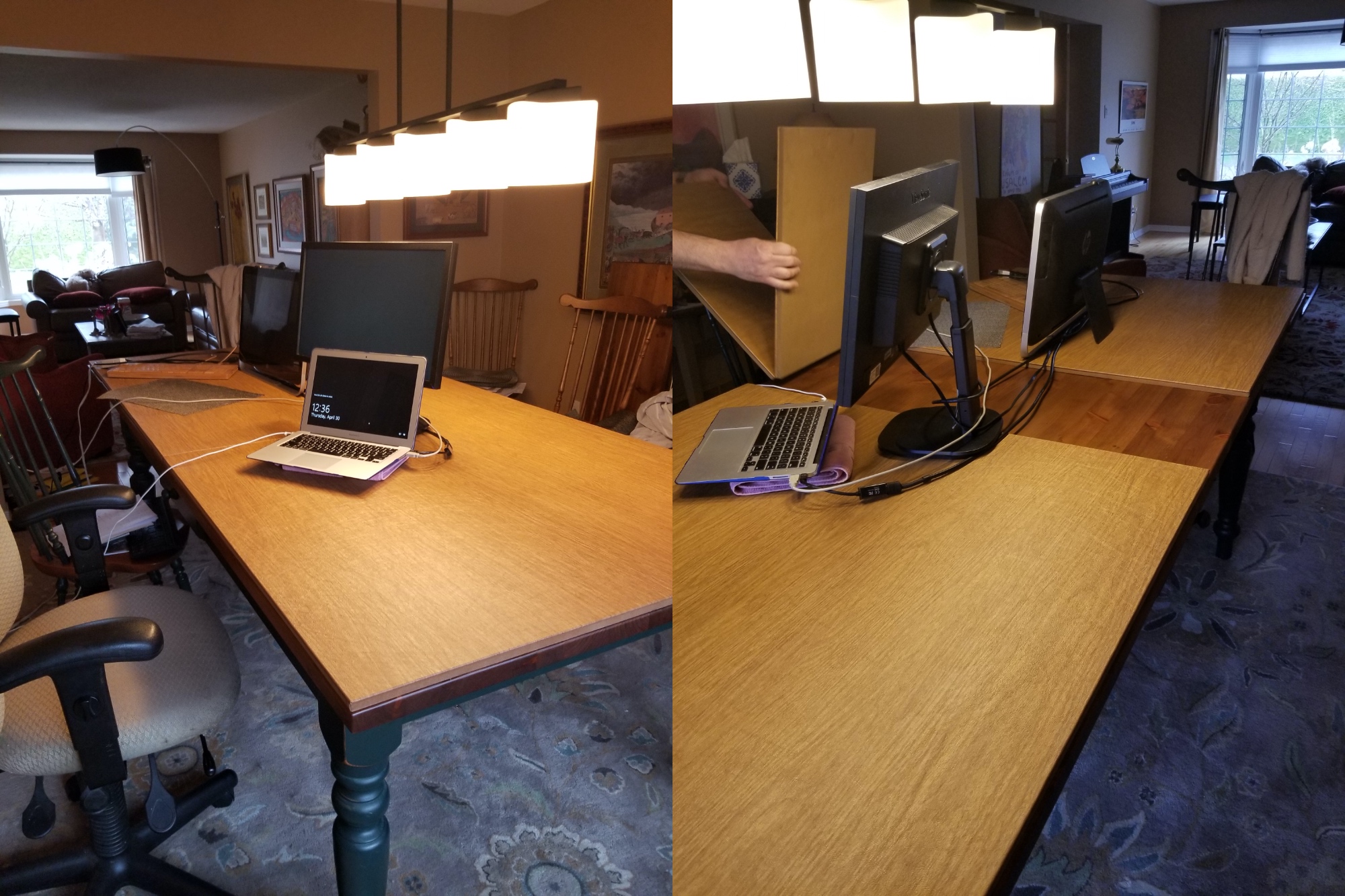 Long desk pads